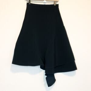 Ashi Studio Couture Black Asymmetrical Skirt Women's 8
